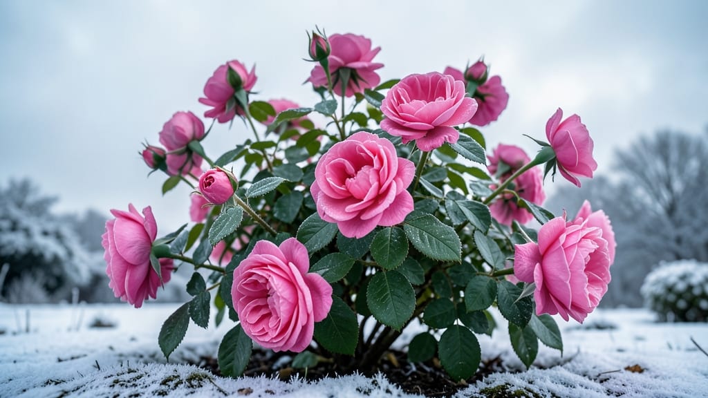 Knock Out Winter Beauty Rose