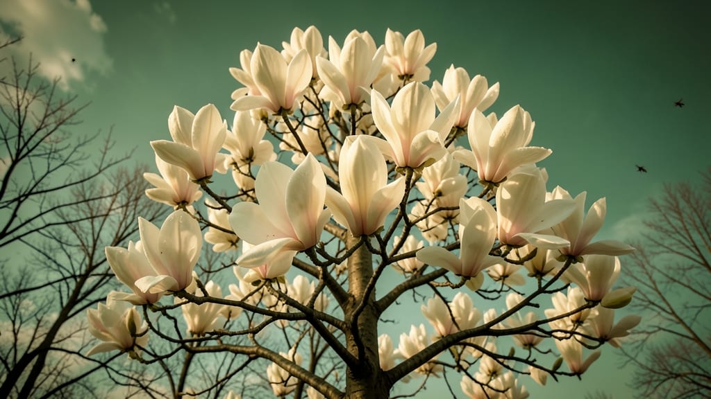 Saucer Magnolia (Magnolia Soulangeana)