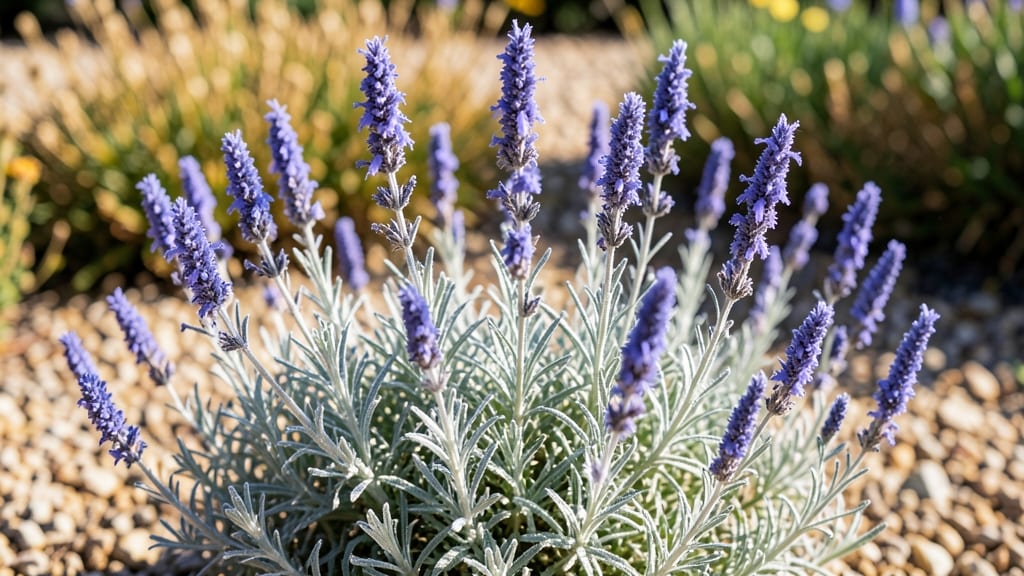 Russian Sage's Airy Purple Spikes