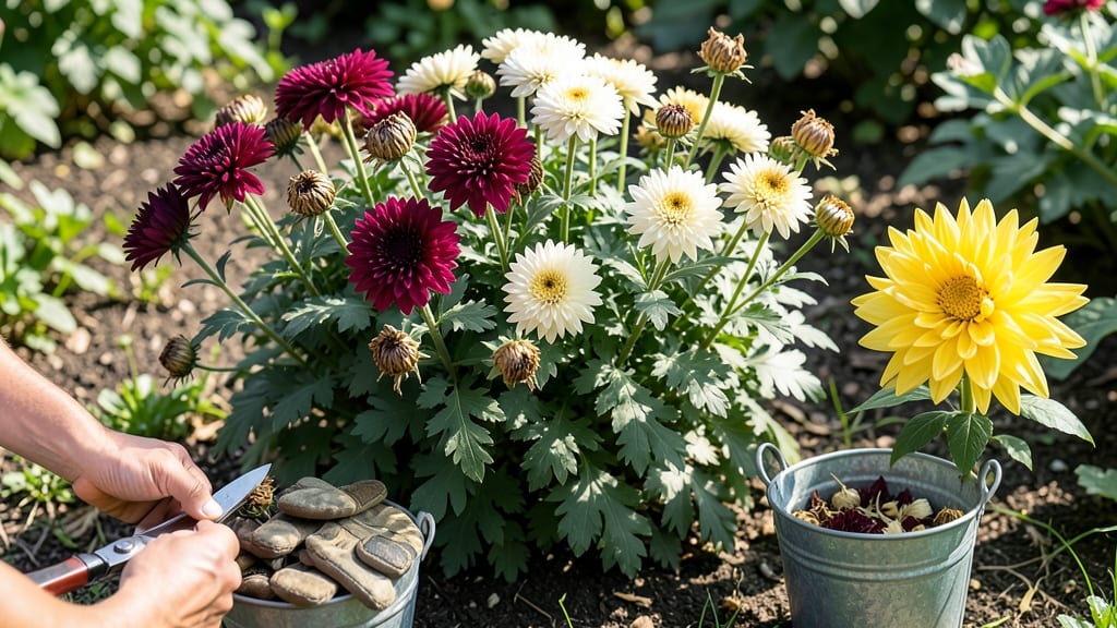 Will Mums Rebloom After Deadheading: What Science Says About Variety Responses