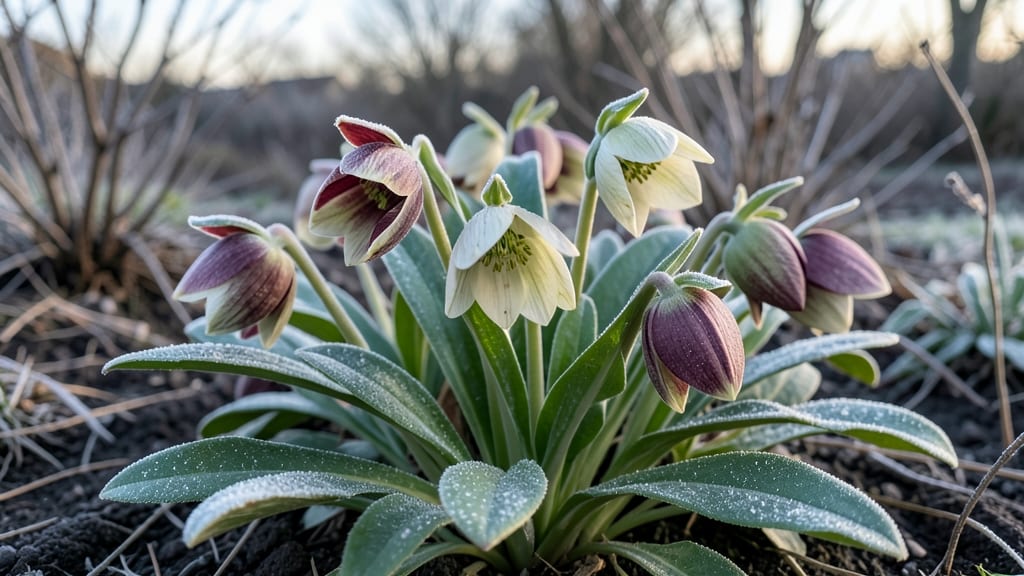 Hellebore Winter Blooms for Shady Gardens