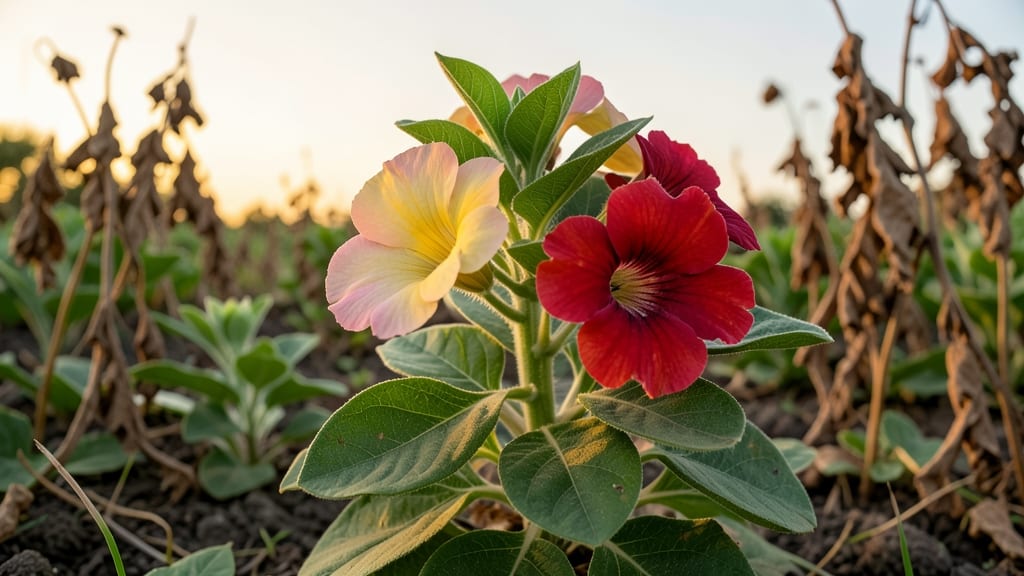 Four O'Clock Flower with Colorful Evening Show