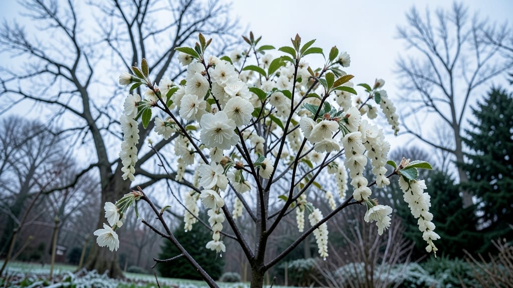Viburnum Bodnantense for Winter Interest