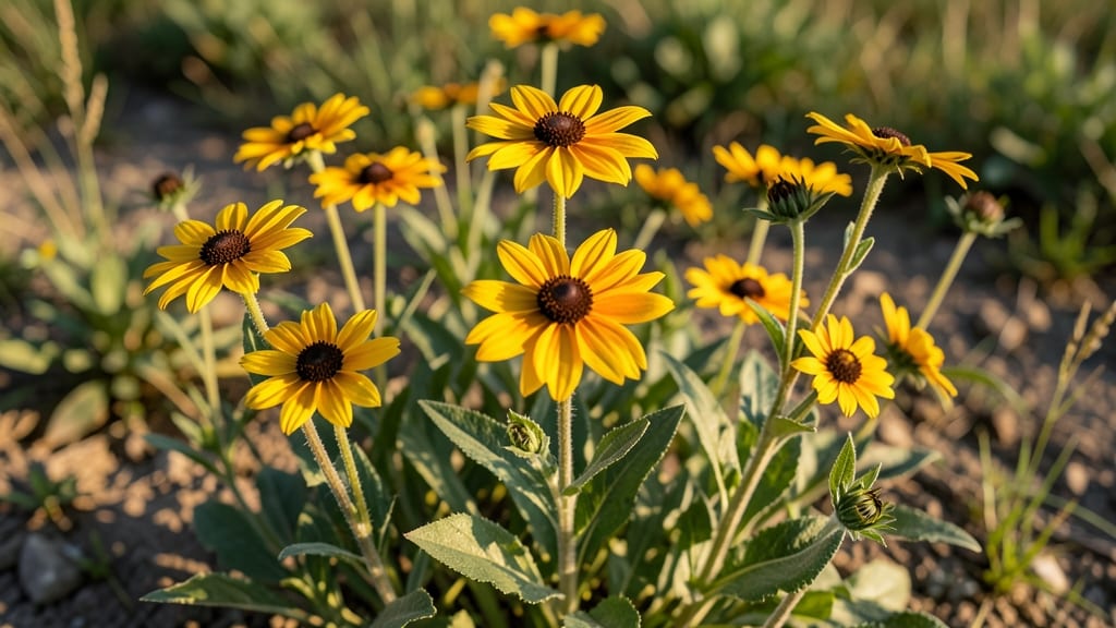 Black-Eyed Susan Rudbeckia Hirta