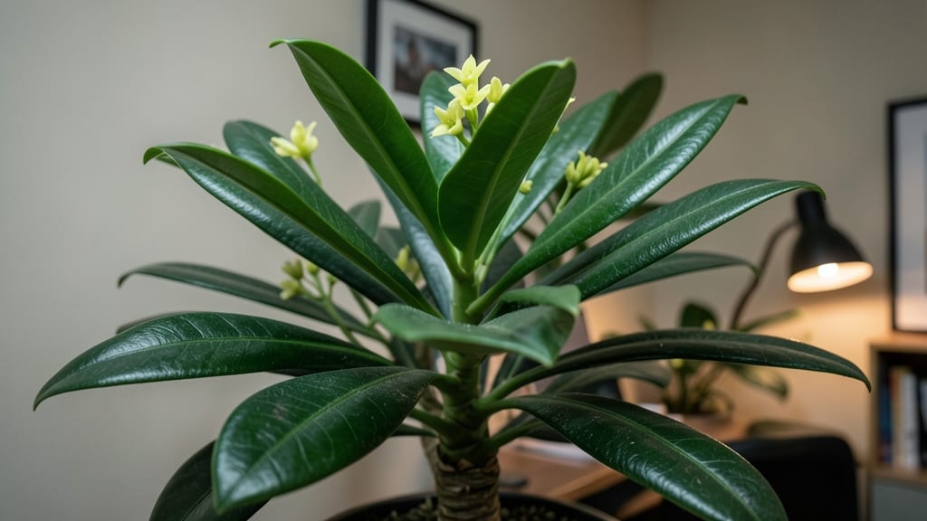 ZZ Plant's Unique Leafy Flowers