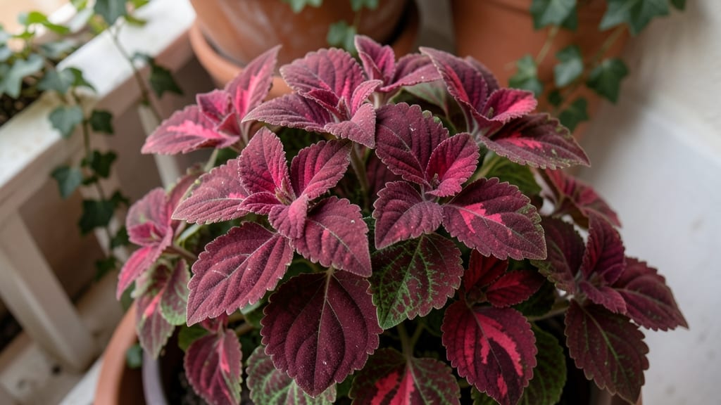 Coleus 'Wizard' Series for Colorful Foliage