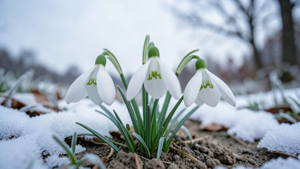 Snowdrops Early Bloomers