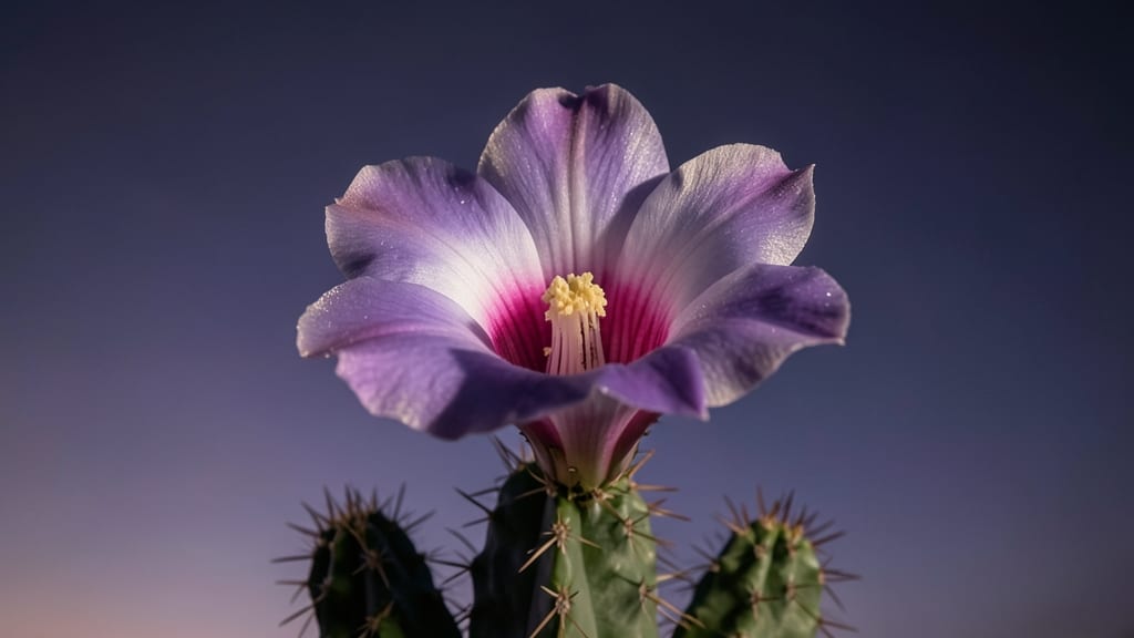 Queen of the Night Cactus Flowers