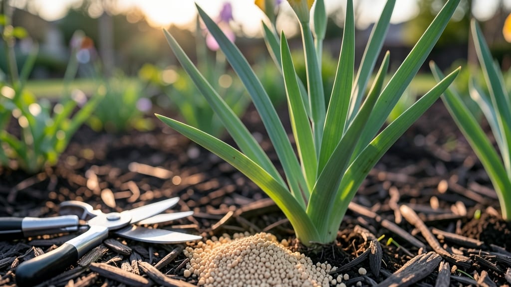 After Iris Bloom Then What: Rebloom Triggers for Late-Season Purple Spikes