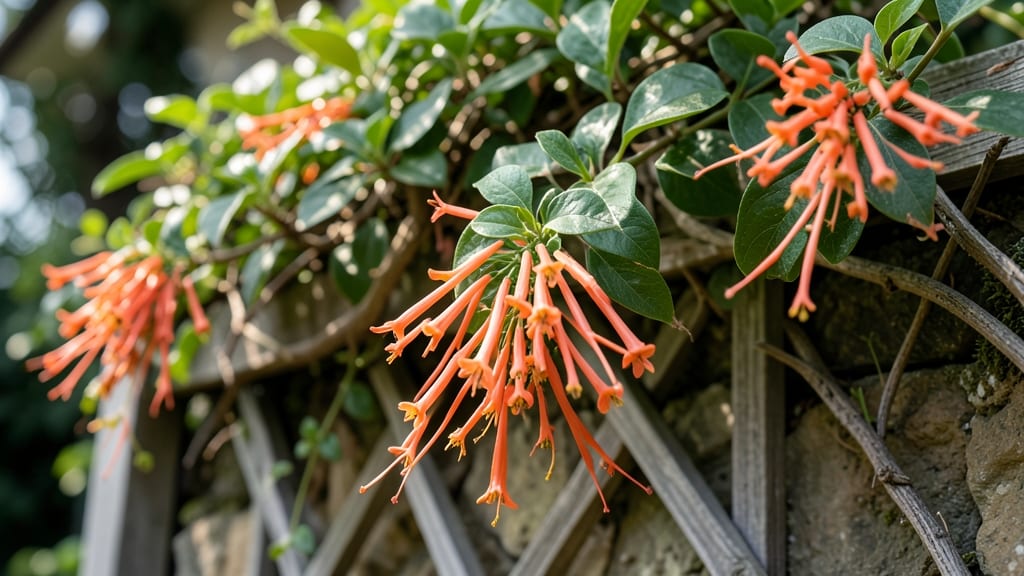 Coral Honeysuckle for Hummingbird Magnet Gardens