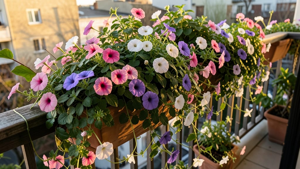 Petunia Cascading Trailing Mix