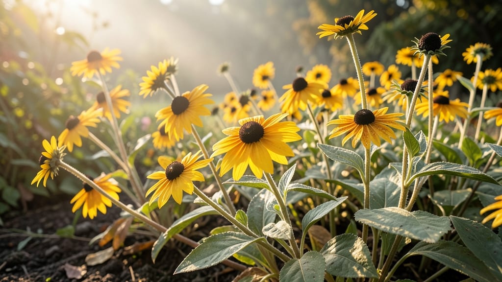 Black-Eyed Susan's Bold Autumn Statement