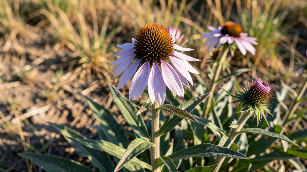 Coneflower (Echinacea Purpurea): Drought-Proof Purple Beauty
