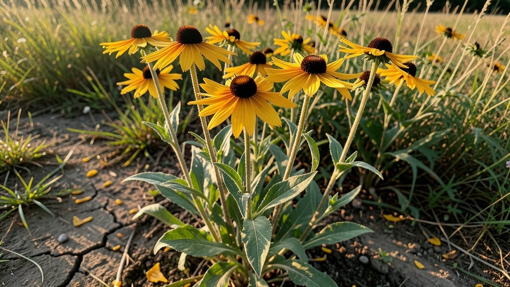 Black-Eyed Susan: Tough Perennial with Golden Blooms