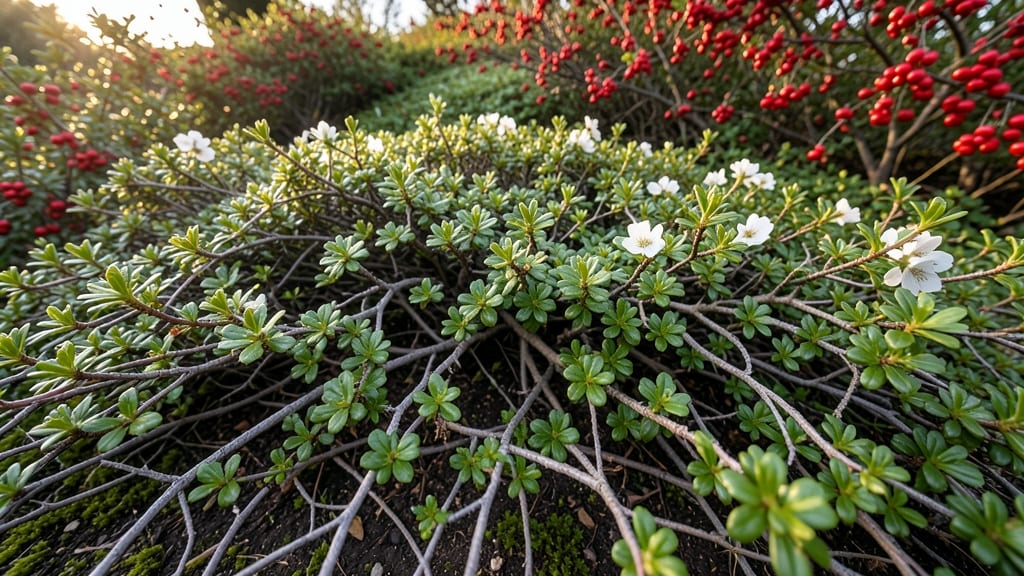 Cotoneaster Horizontalis: Groundcover with Color