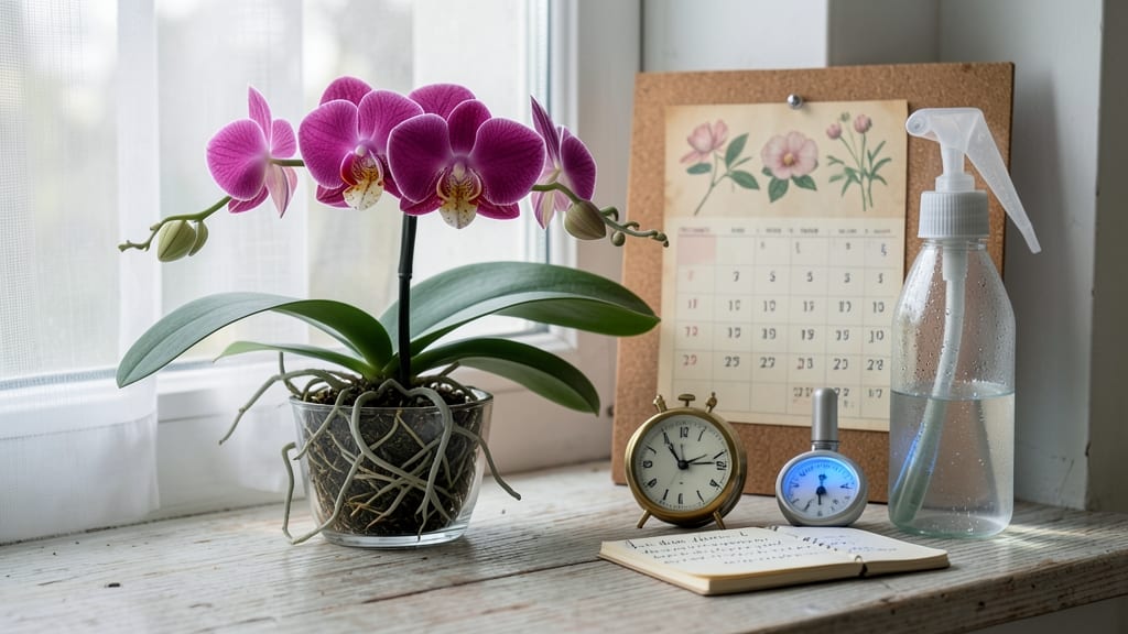 How Long Do Orchids Bloom Indoors: Exact Weeks by Type and Light Needs
