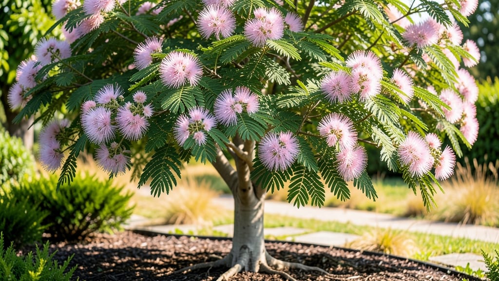 Mimosa Tree Bloom Time: Prune Now for Summer’s Fragrant Purple Spikes