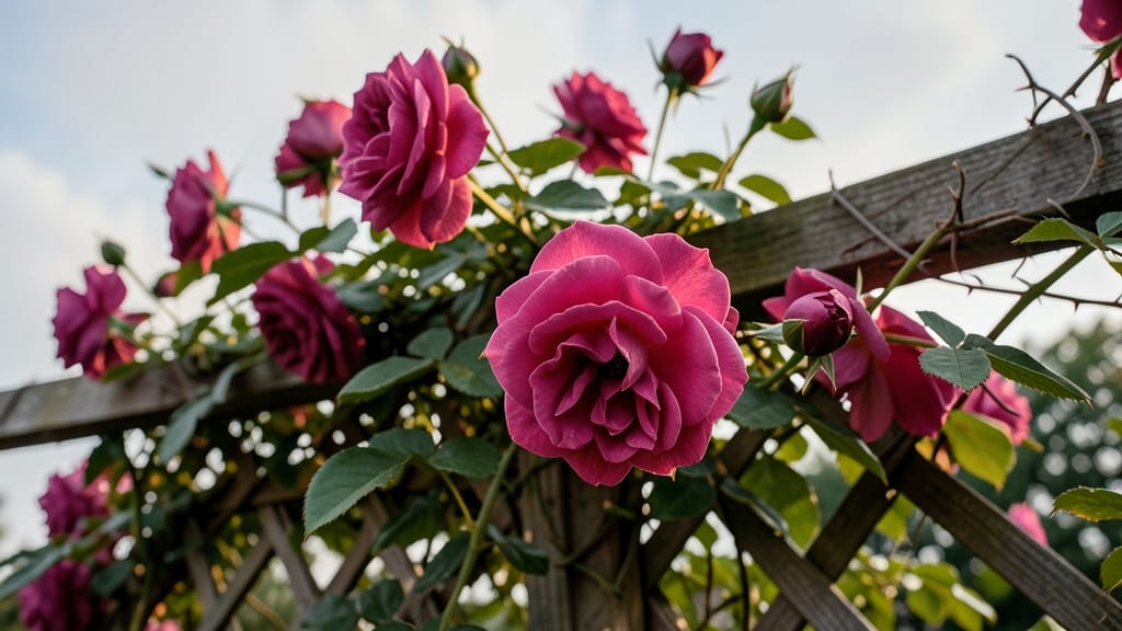 Albertine Climbing Rose
