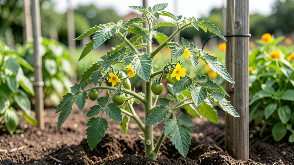 Bloom Set for Tomato Plants: Heat-Triggered Stages for Year-Round Purple Spikes