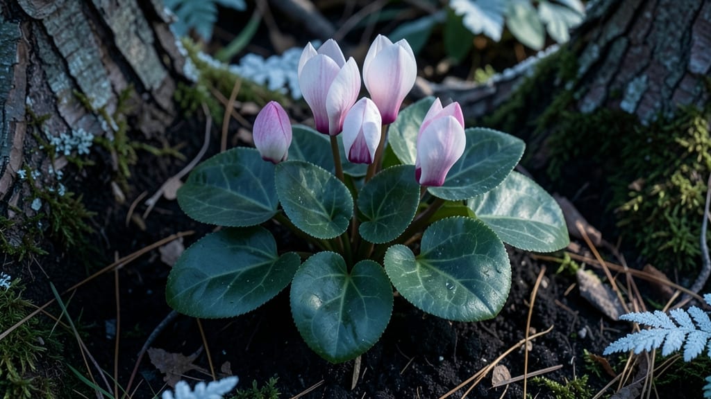 Cyclamen: Unique Upside-Down Flowers for Shade