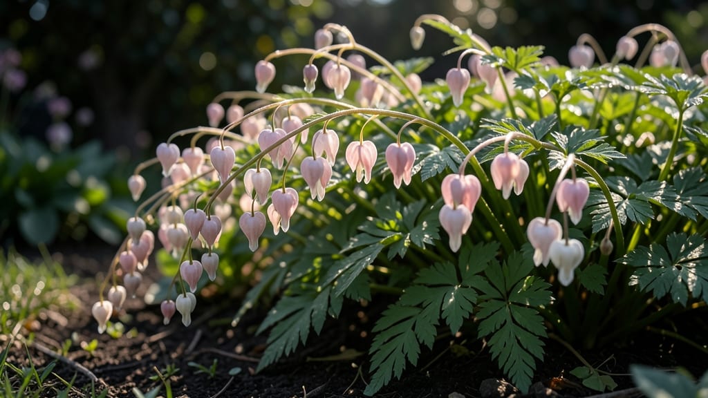Bleeding Heart Delicate Arching Flowers