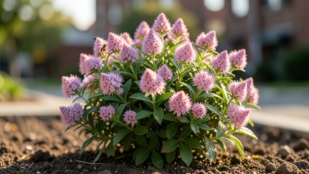 Pink Microchip Butterfly Bush