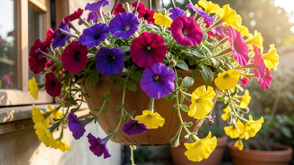 Petunia Varieties for Continuous Color