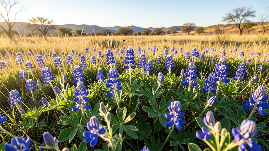 Texas Bluebonnet (Lupinus texensis)