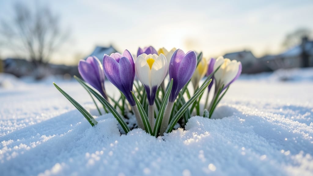 Crocuses: Tiny but Mighty Purple Stars