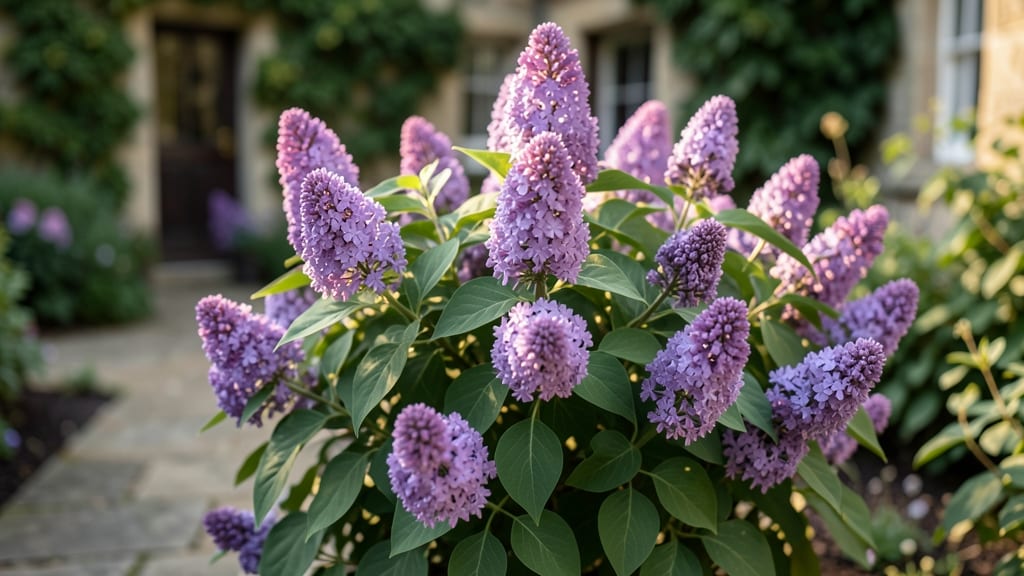 Dwarf Lilac for Compact Purple Clusters