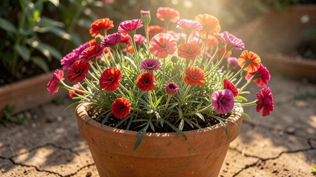 Full Sun Annuals That Bloom All Summer in Pots: Containers That Thrive in Heat Without Fading