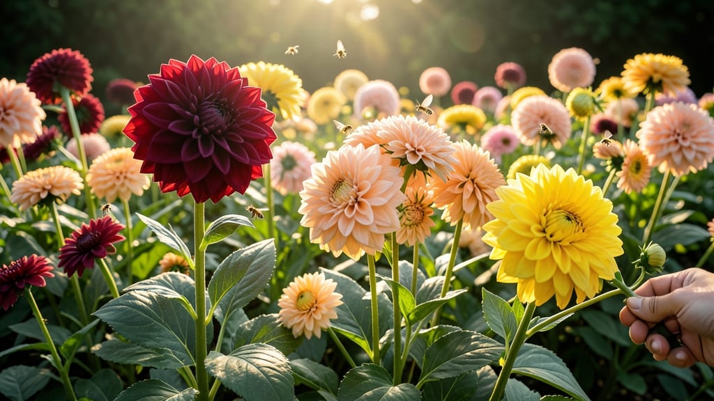 Dahlias for Long-Stemmed Summer Elegance