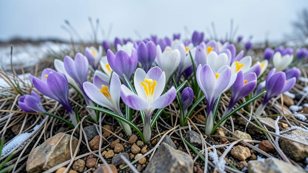 Crocuses for Early Pollinator Support