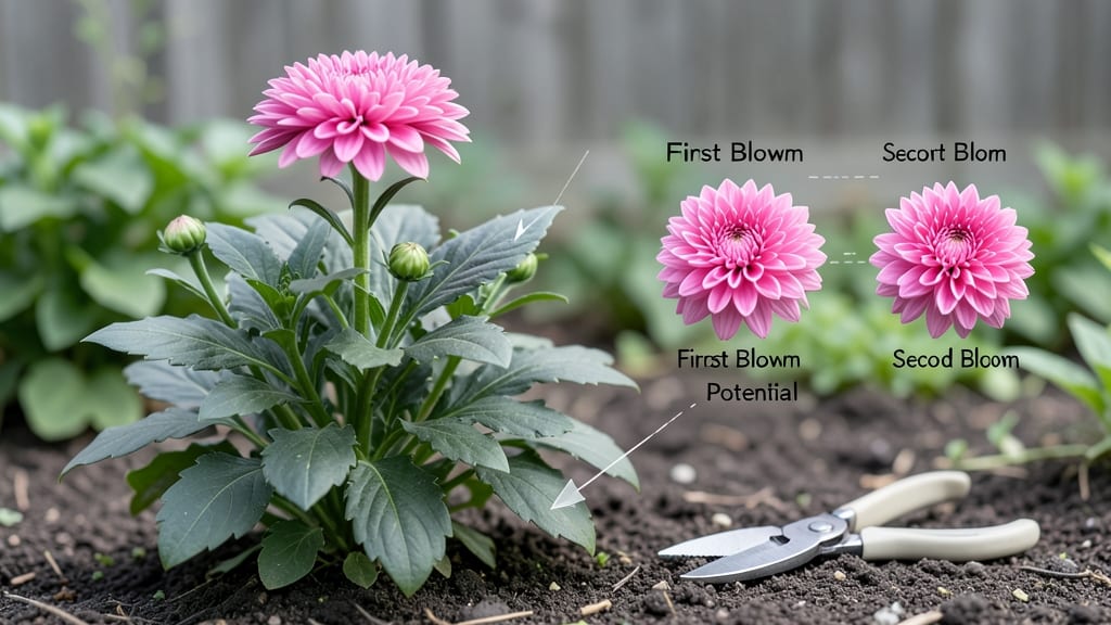 Will Mums Bloom Twice: Variety-Specific Truths and Deadheading Rules