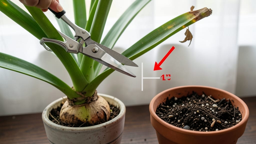 Rebloom Where to Cut Amaryllis After Flowering: Precision Pruning for Next Season’s Spikes