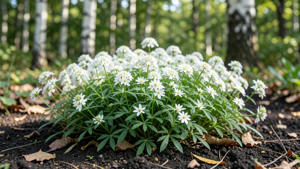 Sweet Woodruff Bloom Time: When to Expect Fragrant White Clusters in Your Shade Garden