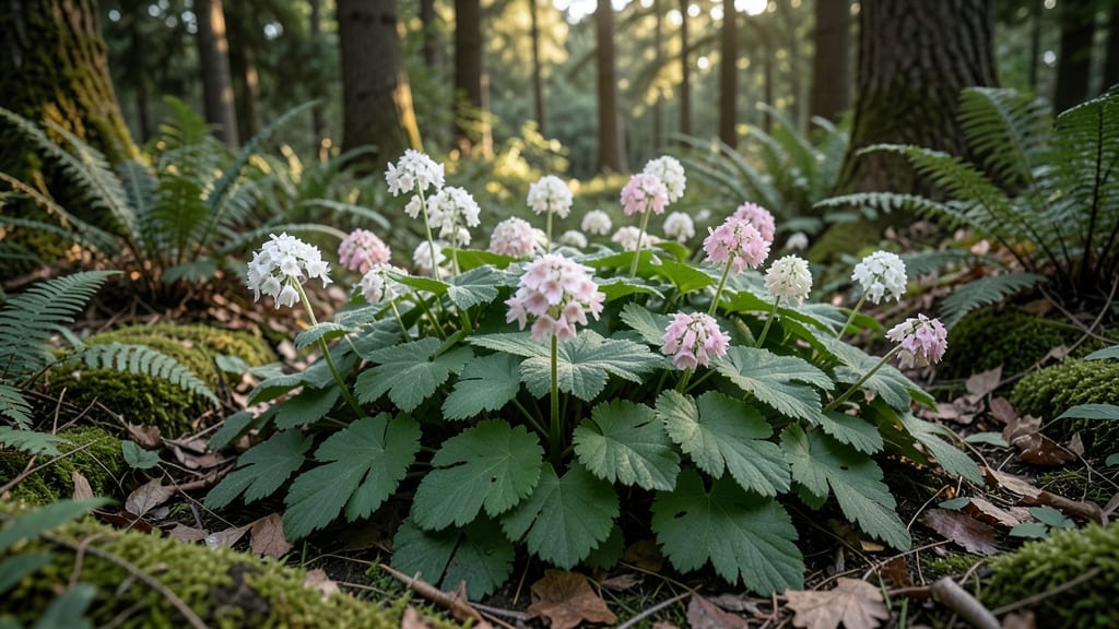 Tiarella 'Coral Bells' (Foamflower)