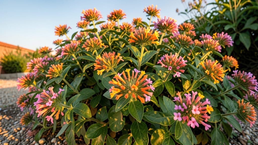 Lantana Camara with Heat-Resistant Blooms