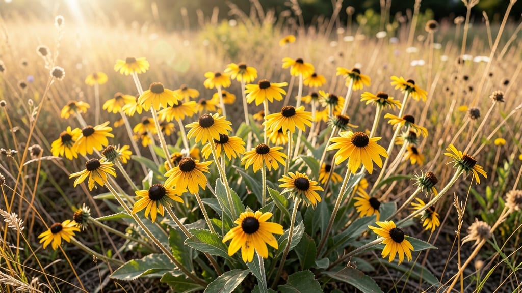 Black-Eyed Susan Rudbeckia Hirta