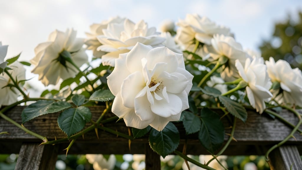 Climbing Rose Iceberg