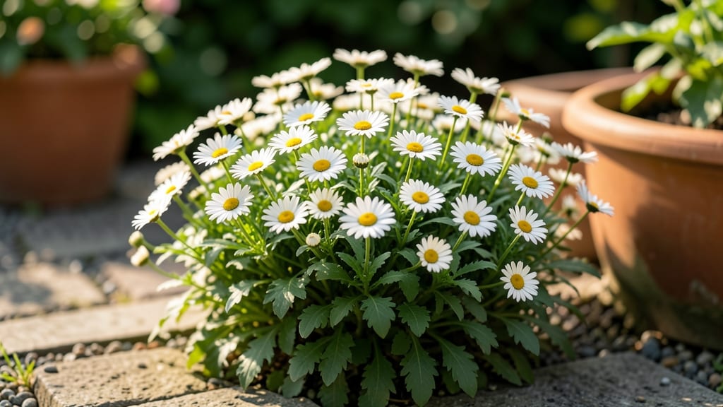 Dwarf Shasta Daisy 'Becky' for Classic Blooms