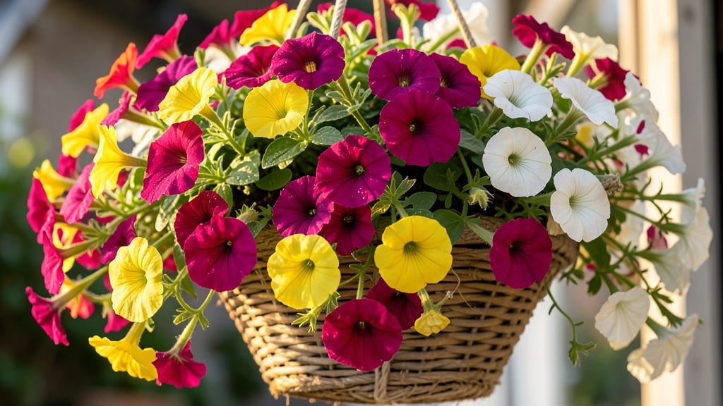 Petunias: Hanging Basket Superstars