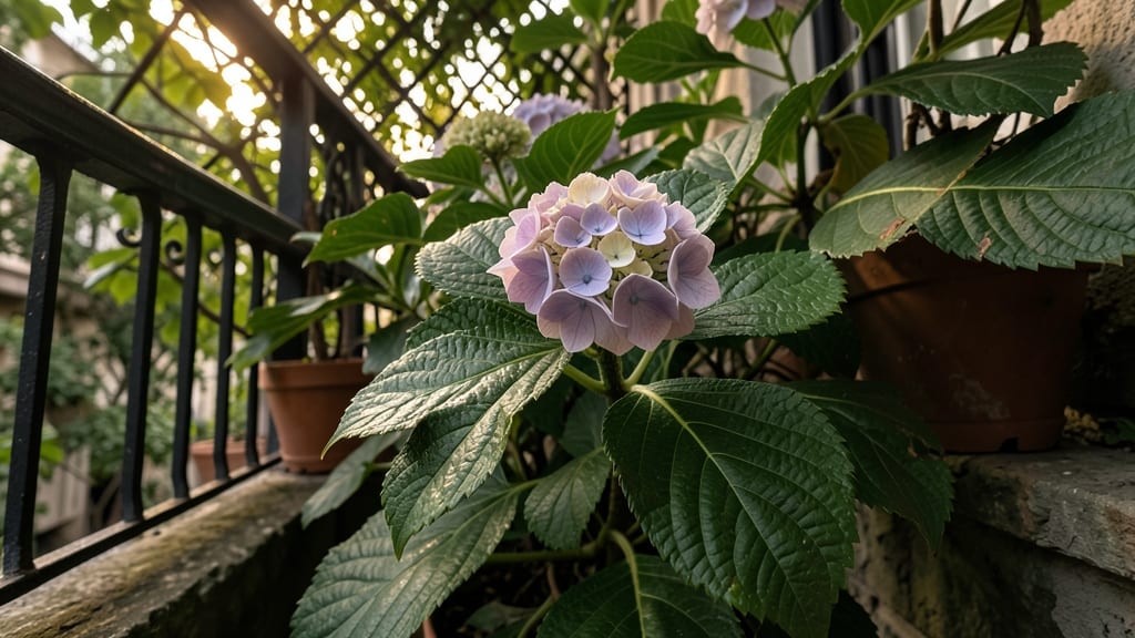 Hydrangea quercifolia 'Pee Wee' for Compact Growth