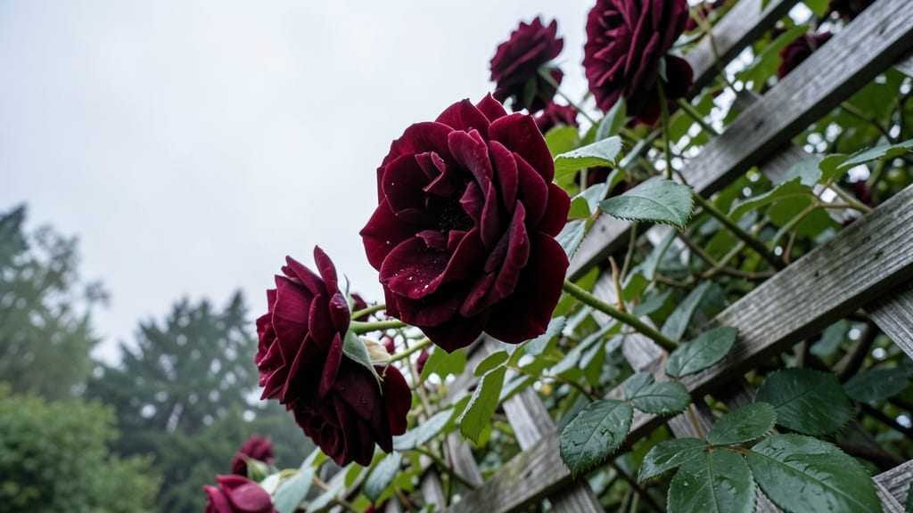 John Cabot Climbing Rose