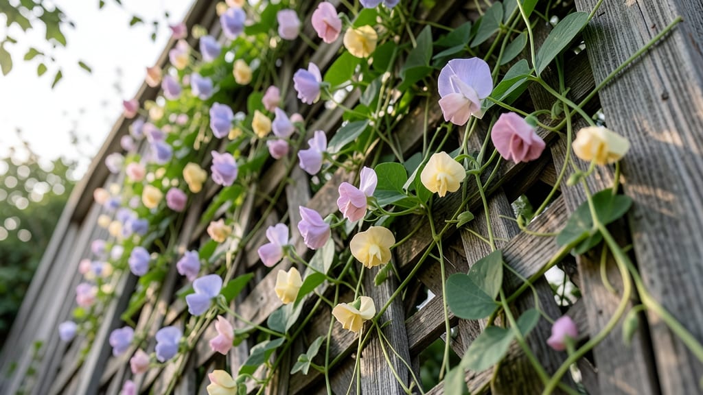 Sweet Pea: Climbing Vines with Sweet-Scented Blooms