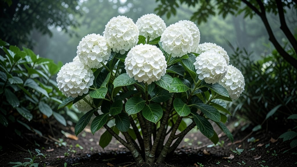 Hydrangea Arborescens Annabelle for Bold Statement