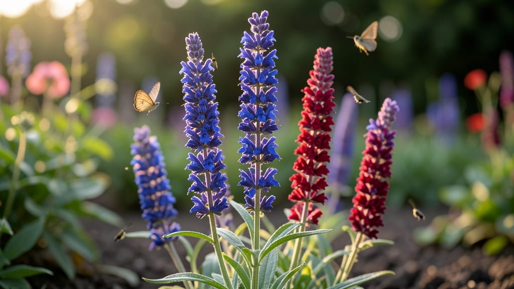 Salvia: Butterfly Magnet