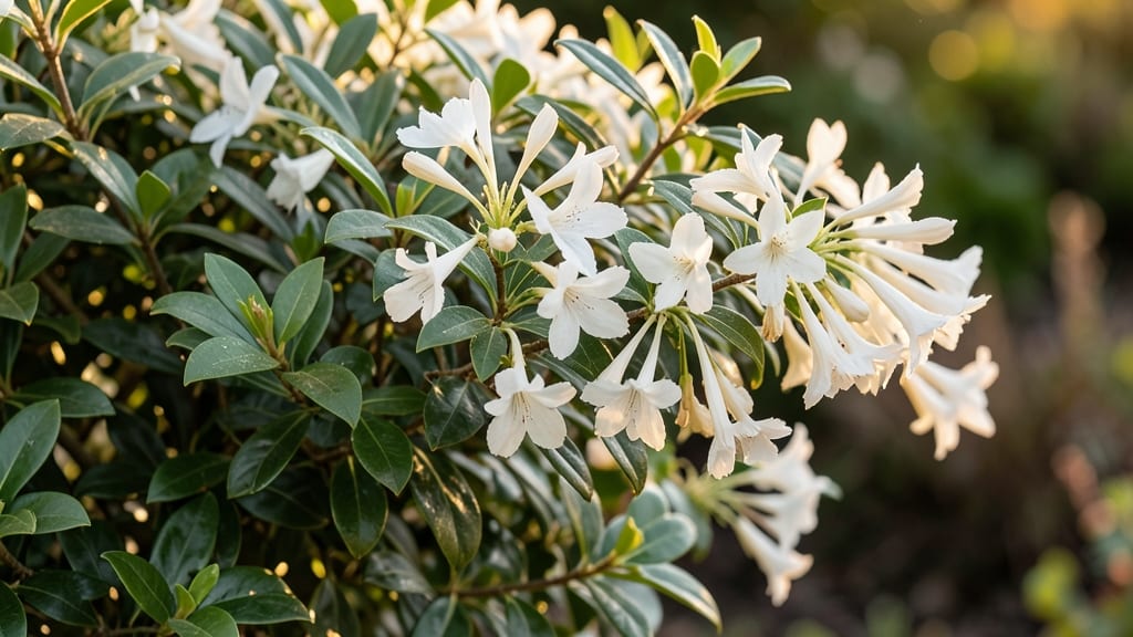 Abelia Grandiflora for Long-Stemmed White Flowers