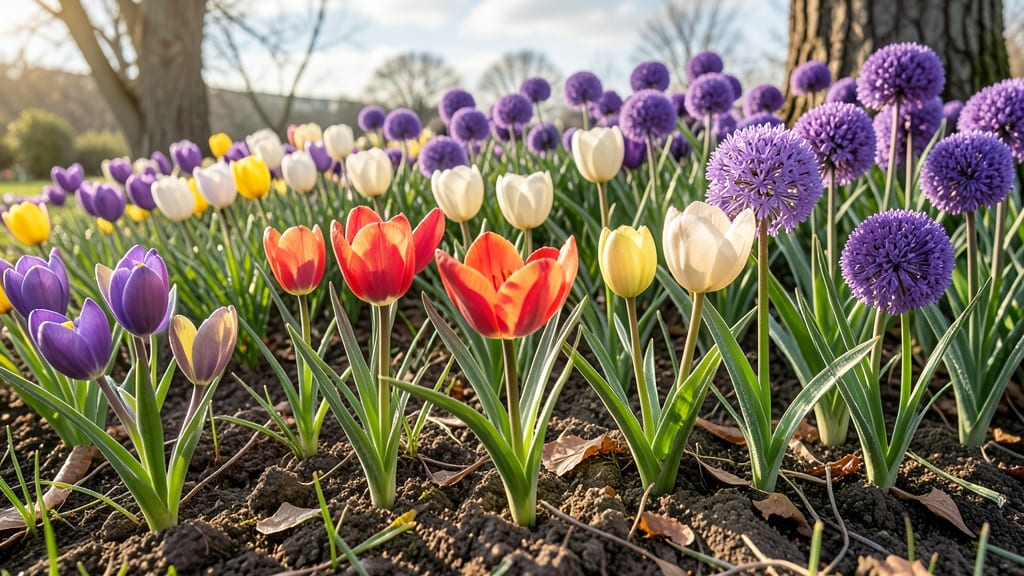 Layered Bulb Planting for Early Spring Color
