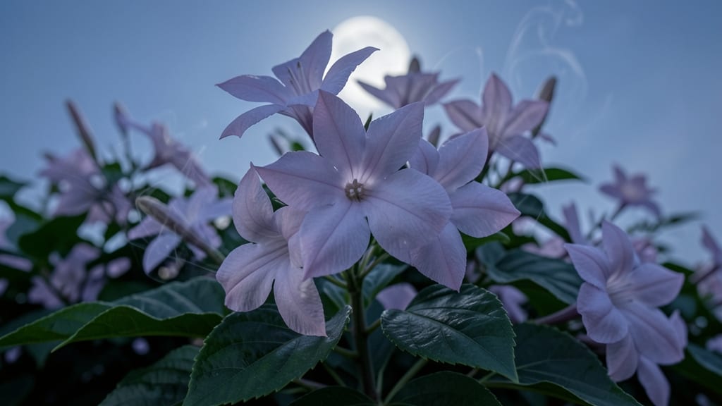 Night-Blooming Jasmine's Sweet Purple Variety